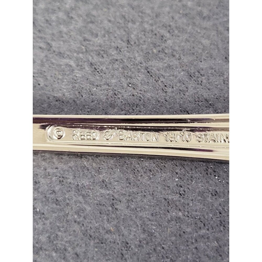 Reed & Barton LADY HAMILTON 18/10 Stainless Steel Pie Cake Server Rounded China - Picture 5 of 9